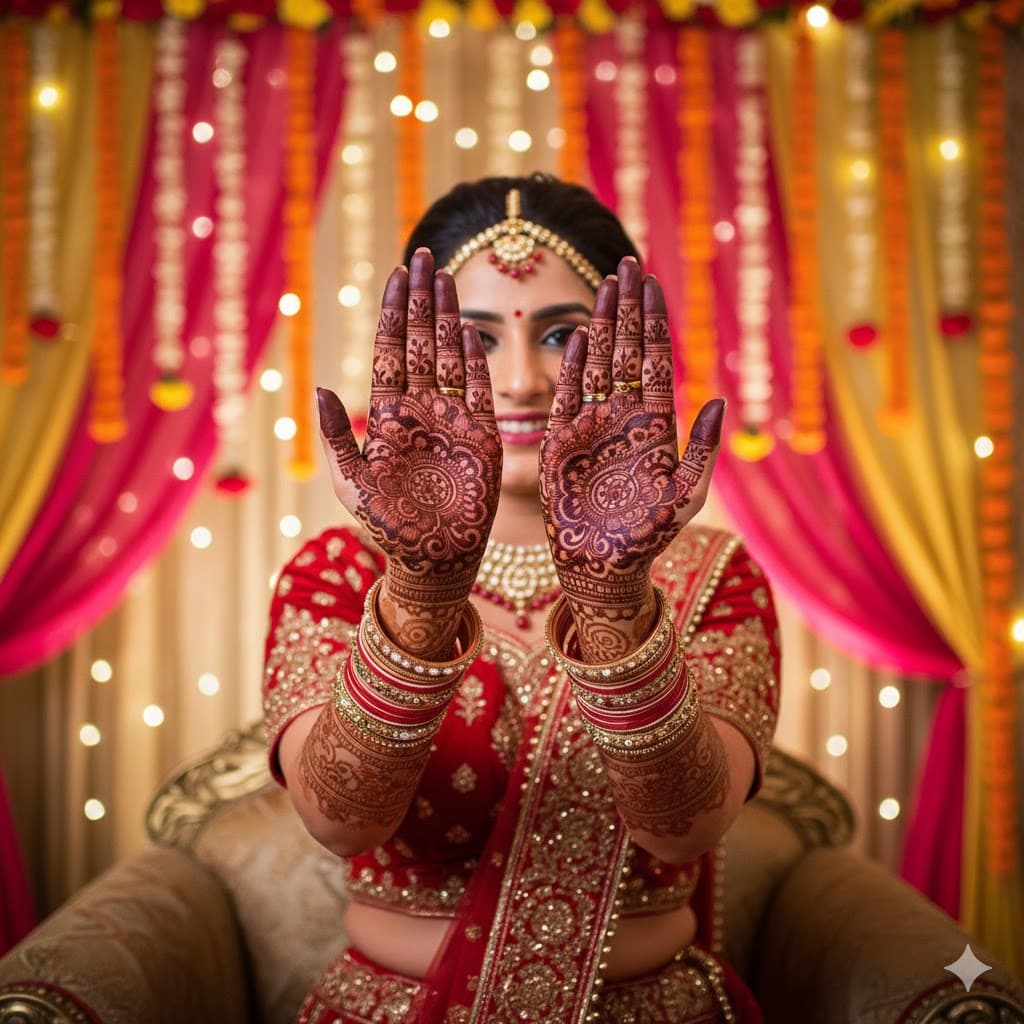 Full Hand Bridal Mehndi